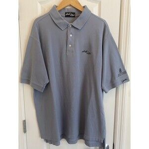 The Ritz Carlton Rose Hall Jamaica XXL Polo Shirt WHITE WITCH Grey Men’s Cotton